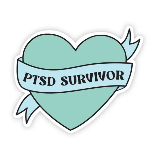 PTSD Survivor Heart | merchbaendchen